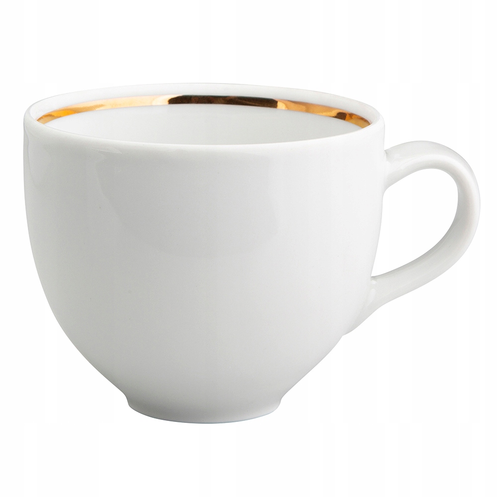 Filiżanka do kawy porcelana MariaPaula Natura Złota Linia 250 ml