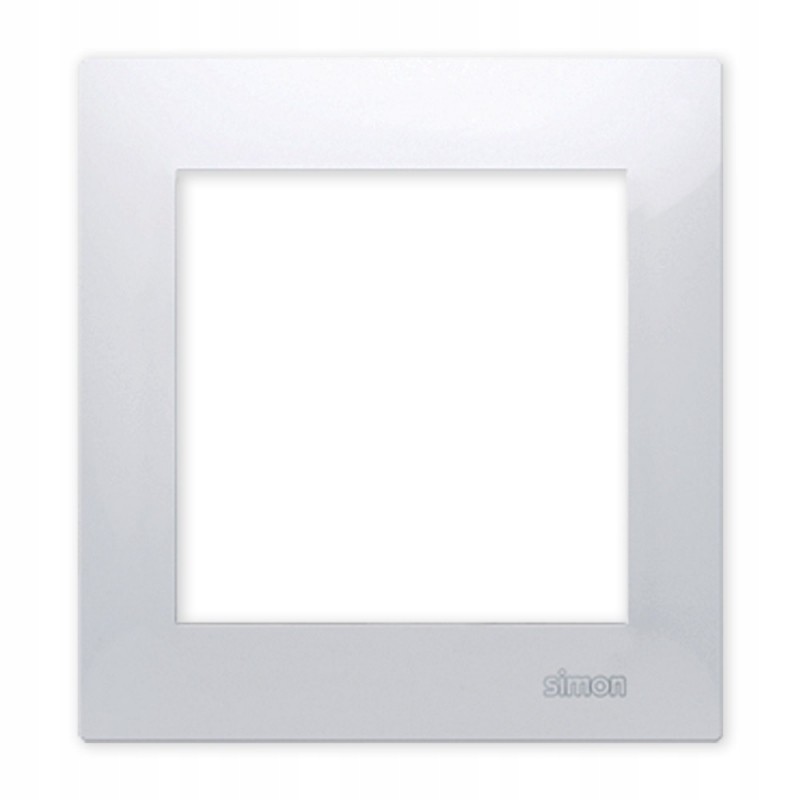 Kontakt Simon 54 Ramka pojedyncza biała Simon54
