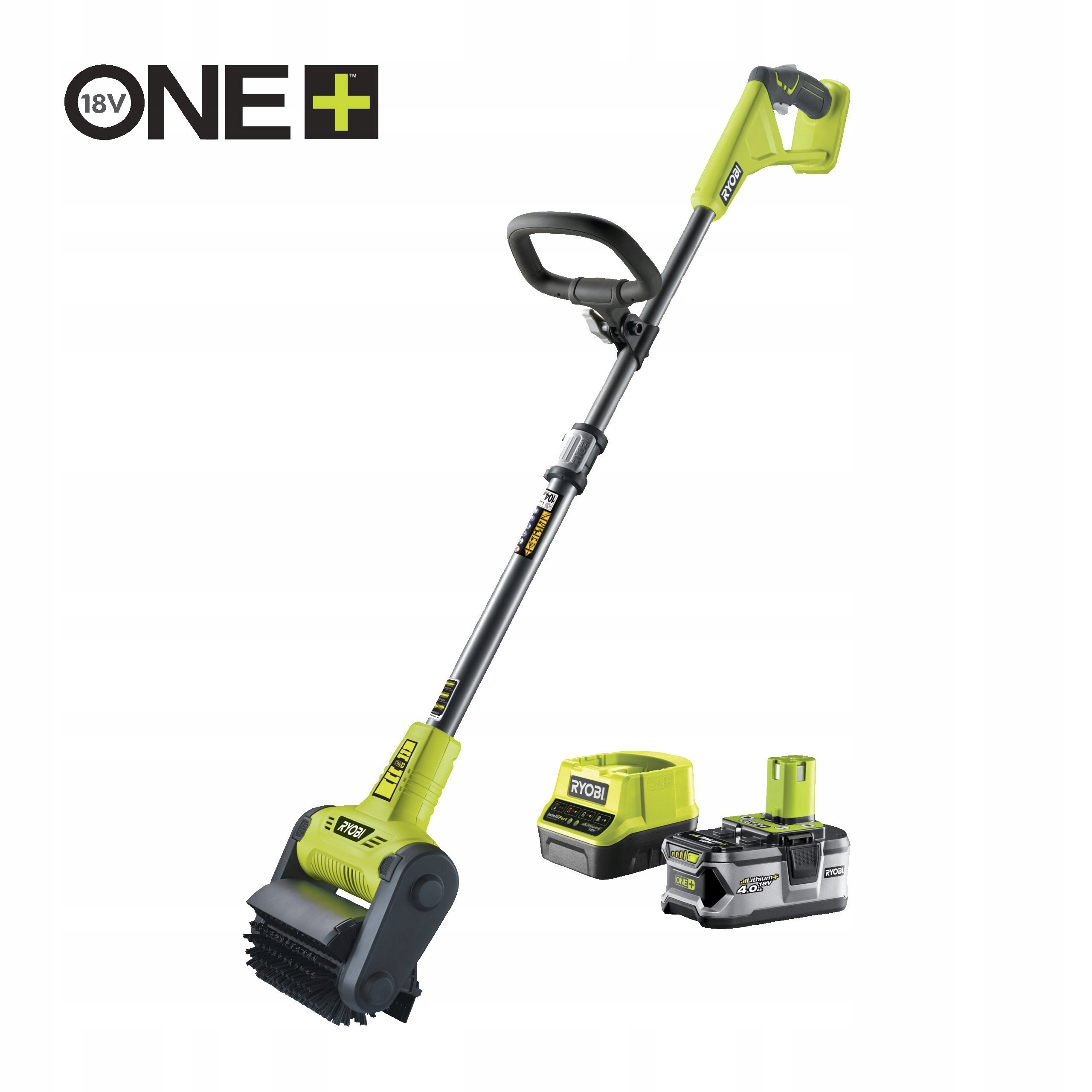 Ryobi RY18PCB-140 18V Akumulátorový patio čistič s ryžiakom (1x4.0Ah)