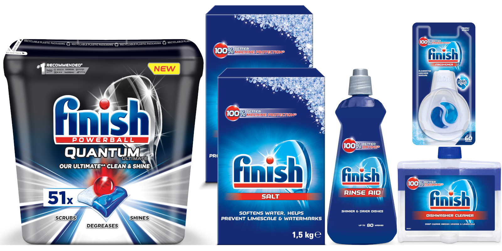 

Finish Zestaw Quantum Ultimate Tabletki Akcesoria