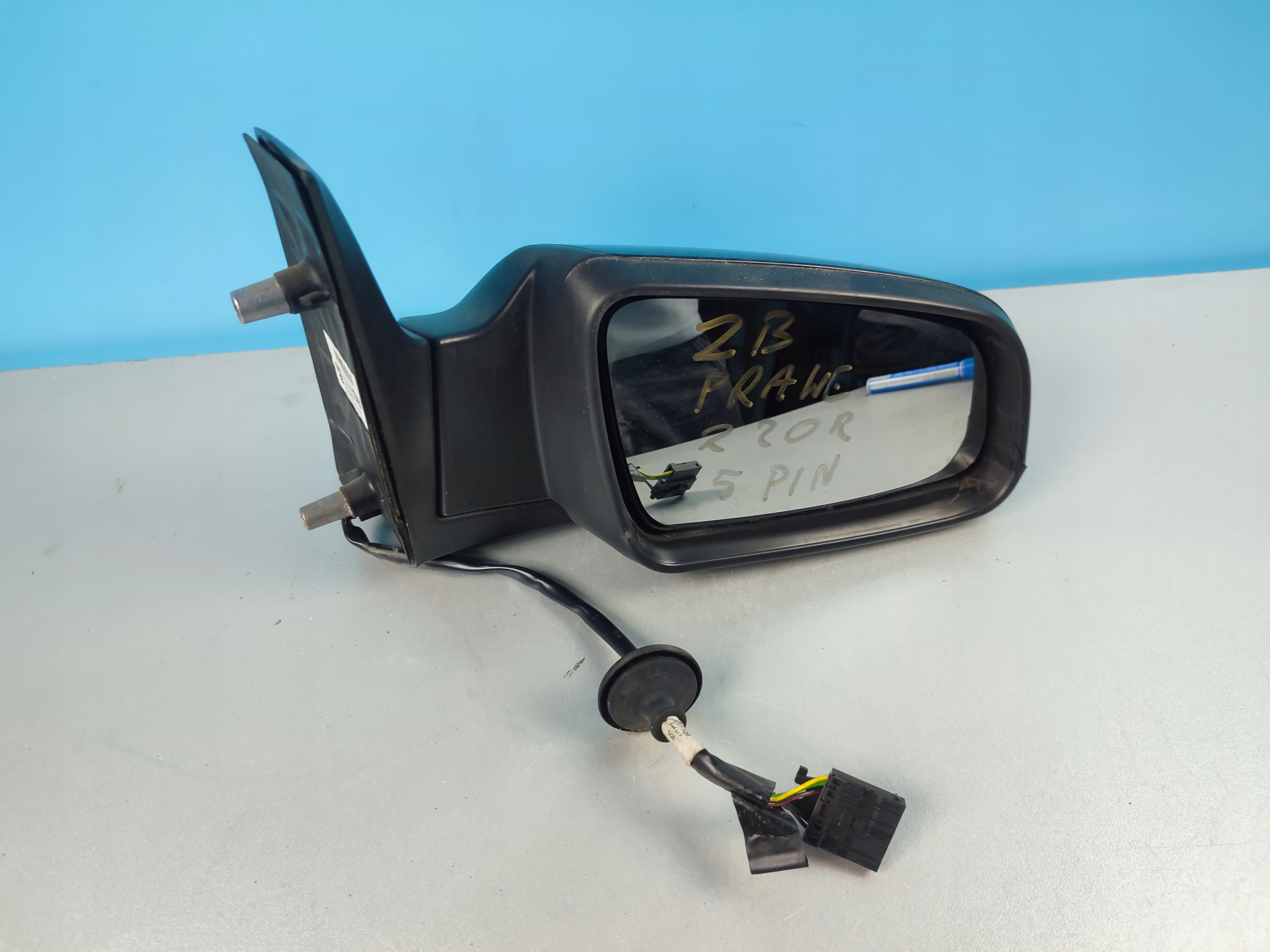 mirror right OPEL ZAFIRA B Z20R 5 PIN