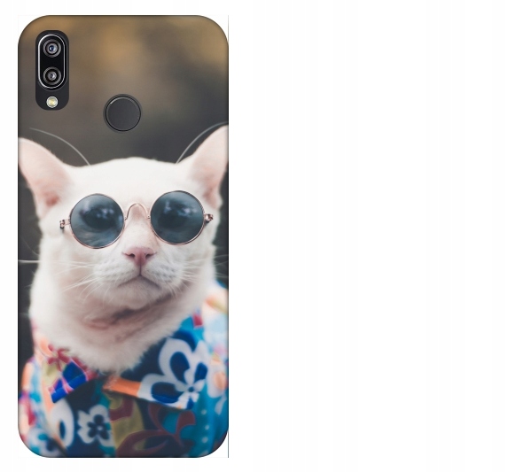 

Etui pokrowiec Huawei P20 Lite Kot hipster smieszn