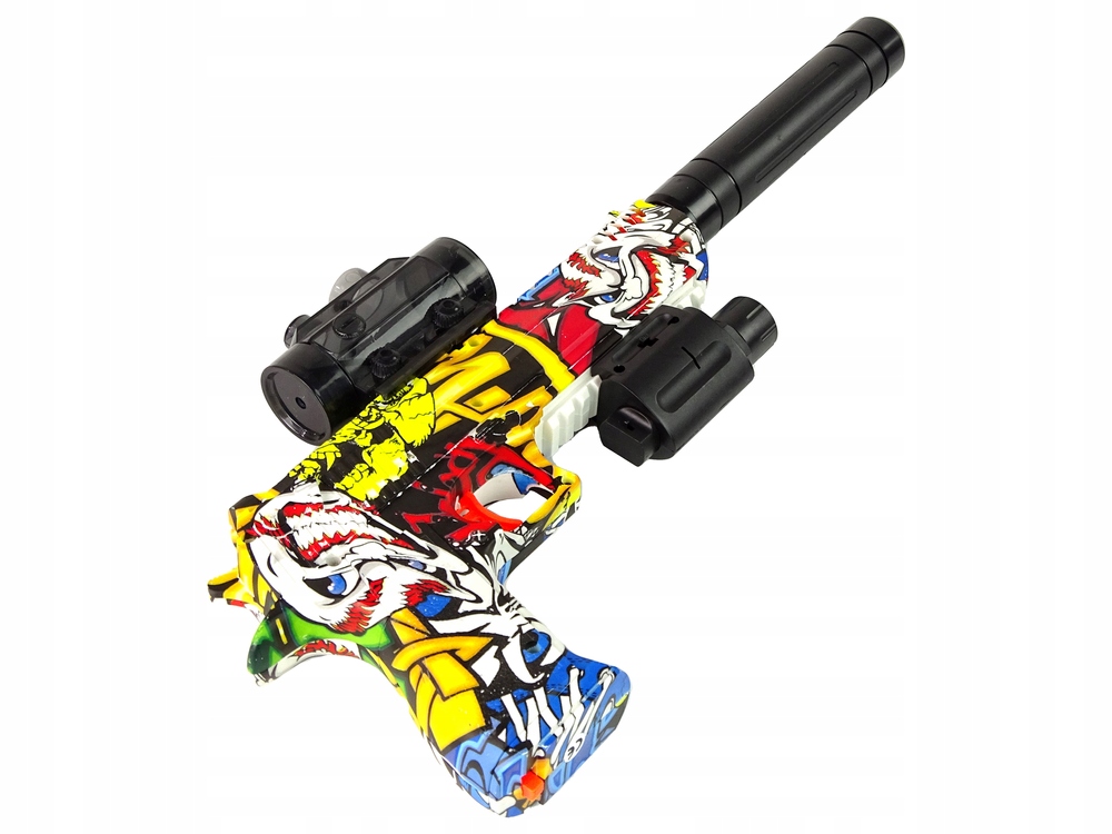 Elektryczny Laserowy Pistolet Na Bomby Kulki Wodne Wiek dziecka 3 lata +