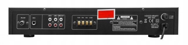 KOLUMNY 8 szt + WZMACNIACZ NAGŁOŚNIENIE RADIOWĘZEŁ Model VK-1050