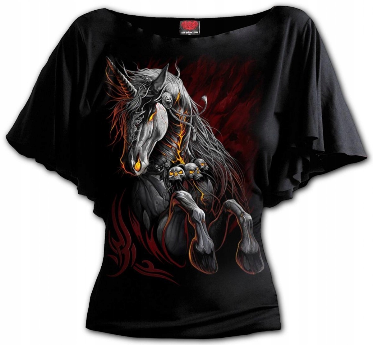 Infernal Unicorn Bat Dámská spirálová baterie 4XL