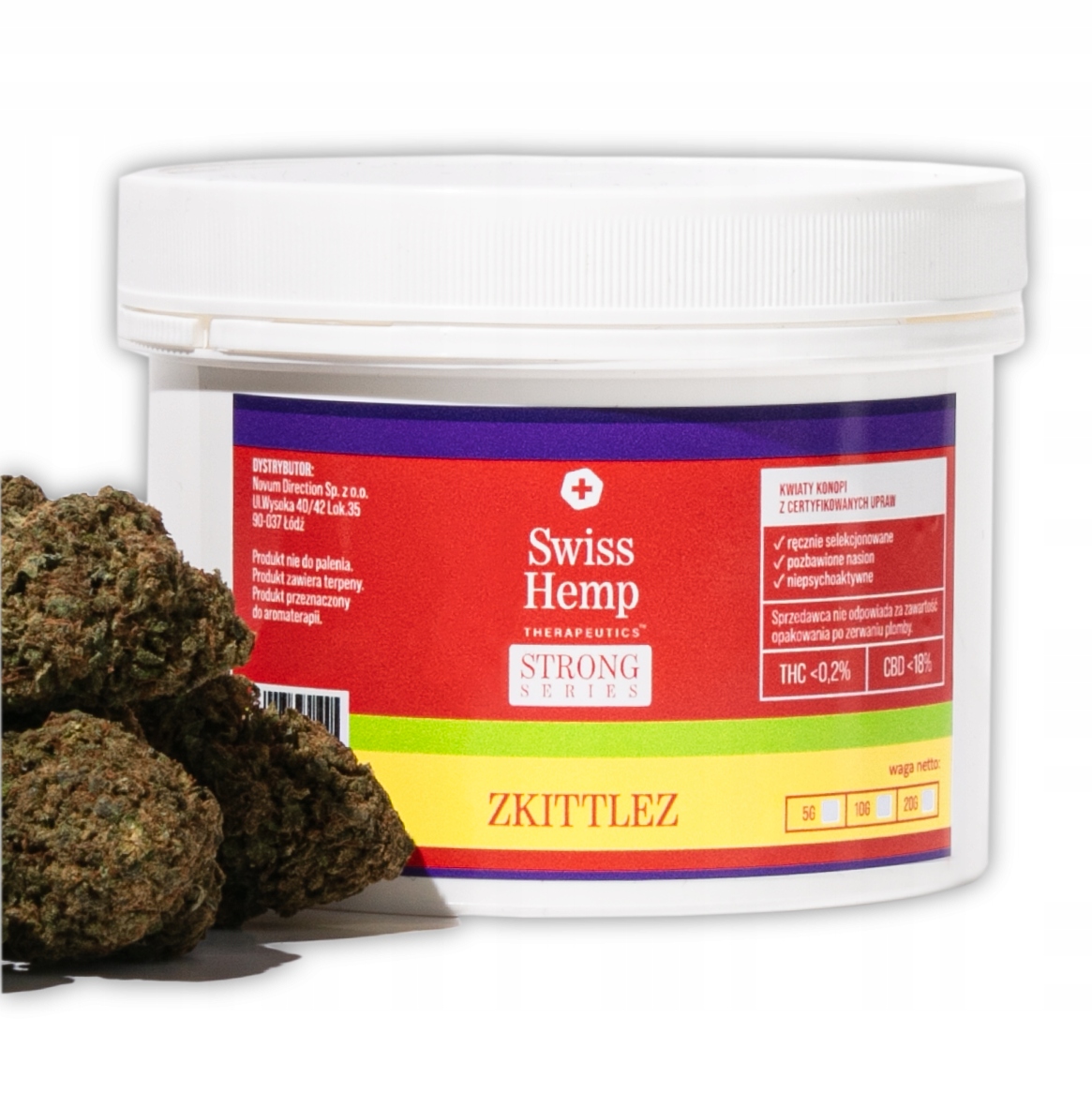 

Susz Konopny Cbd Zkittlez Strong Series 5g