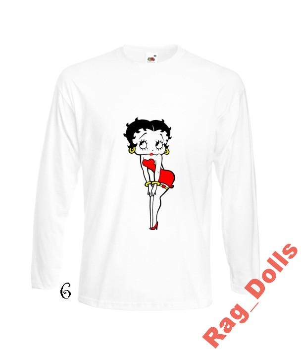 

Bluzka Męska Betty Boop Pin Up Wzory Prezent