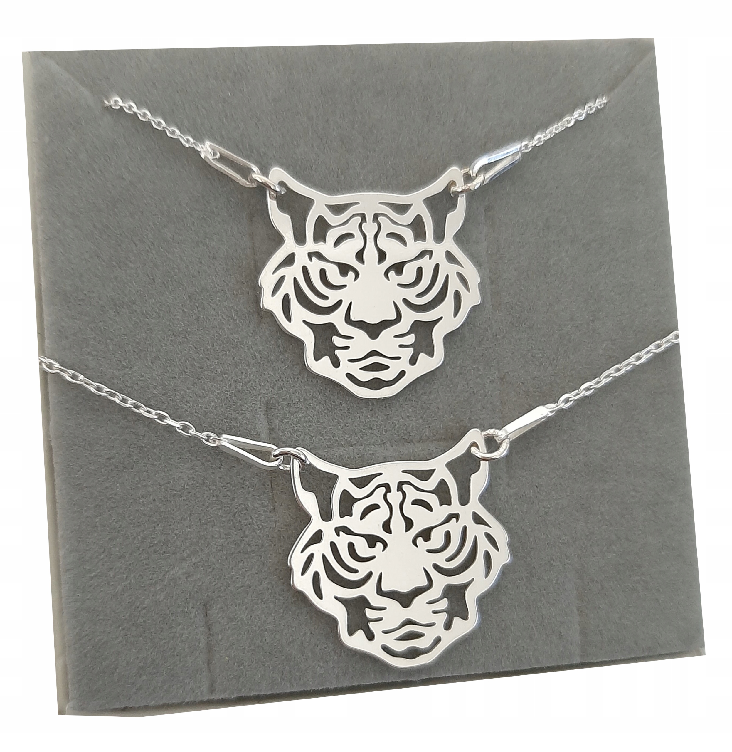 Komplet Tygr Origami Celebrita stříbro 925