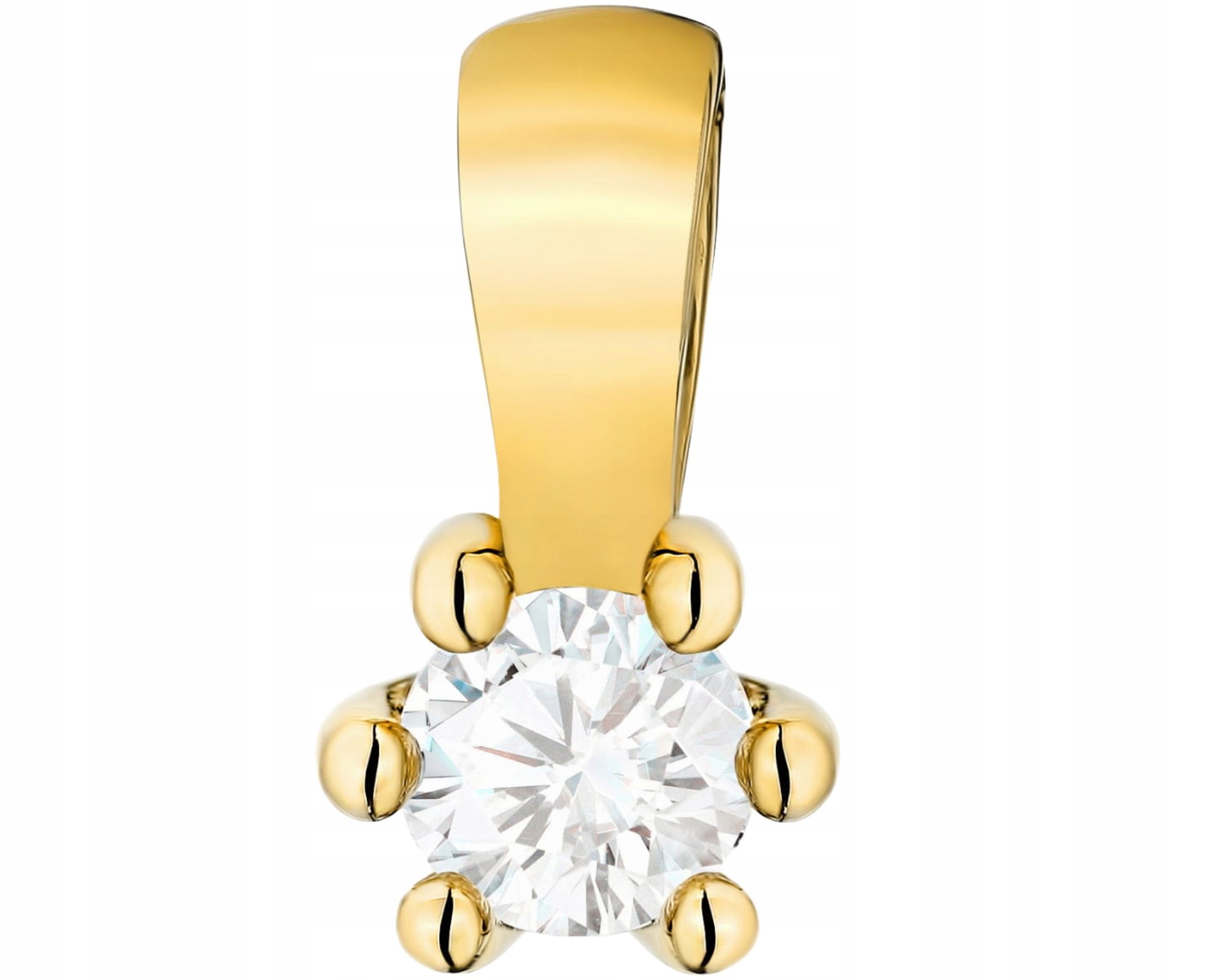 Přívěsek Certifikovaný Laboratorní Diamant Ušlechtilá Elegance 585