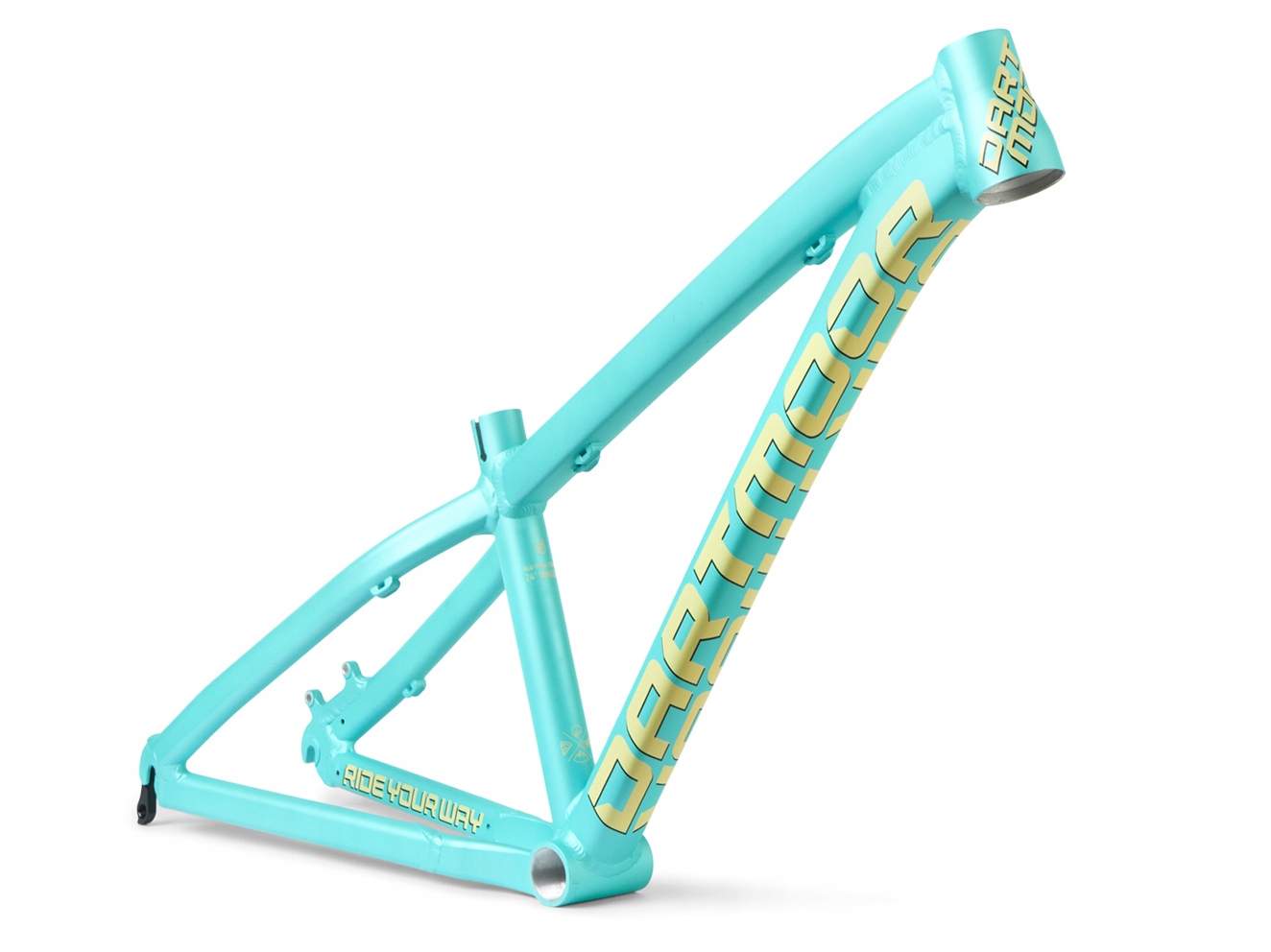 Rama dziecięca Dartmoor Hornet Junior 24" Mint/Banana #mtb Dirt Pumptrack