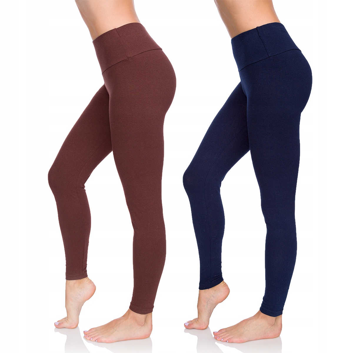 ZESTAW 2x LEGGINSY MODELUJĄCE MIX WYSOKI STAN LWP