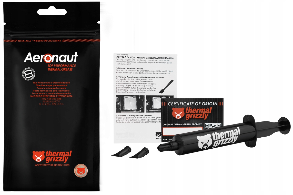 Thermal Grizzly Aeronaut 26g 10ml teplovodivá pasta pro procesor Cpu