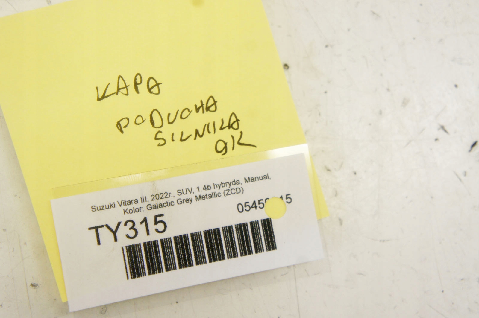 TY315 suzuki VITARA III 1.4и лапа подушка Двигателя