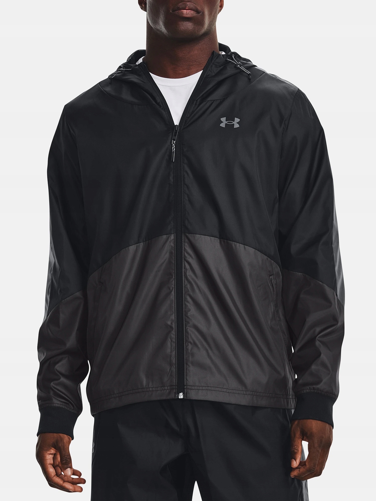kurtka Under Armour Legacy Windbreaker Black