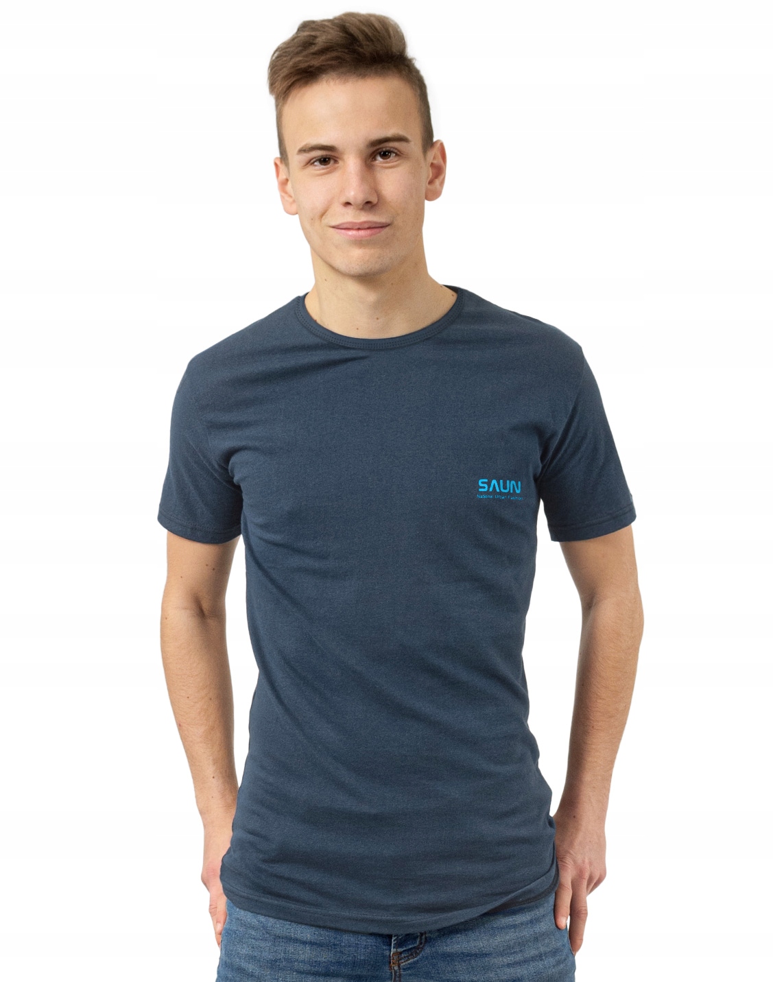 

Duży Podkoszulek Koszulka T-shirt Męski 041-2 5XL