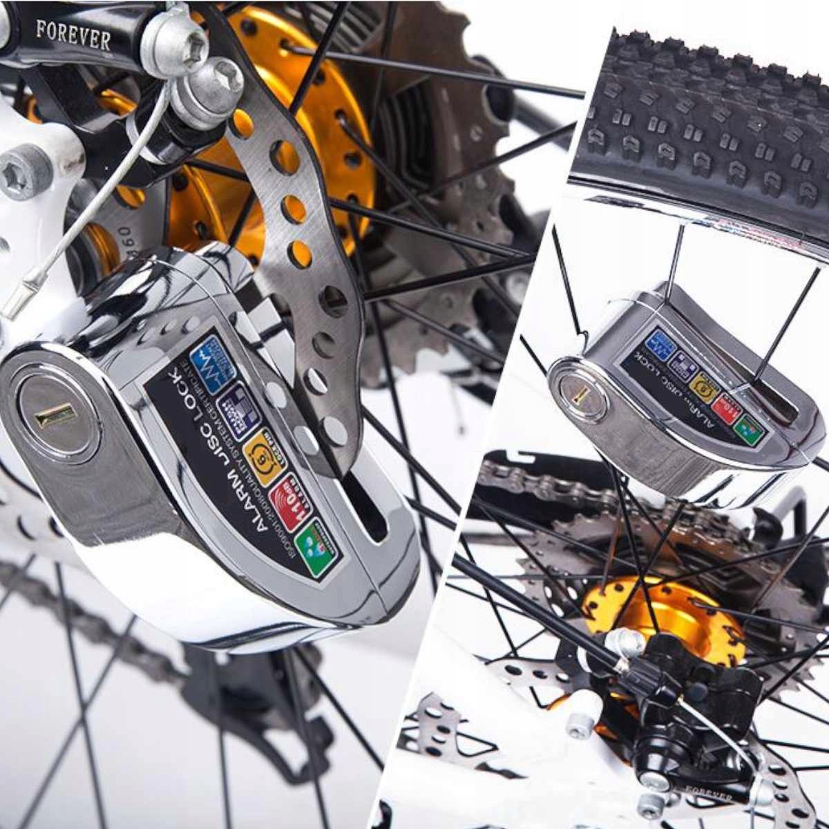 BLOKADA TARCZA HAMULCOWA ALARM MOTOCYKL ROWER Kod producenta ALARM