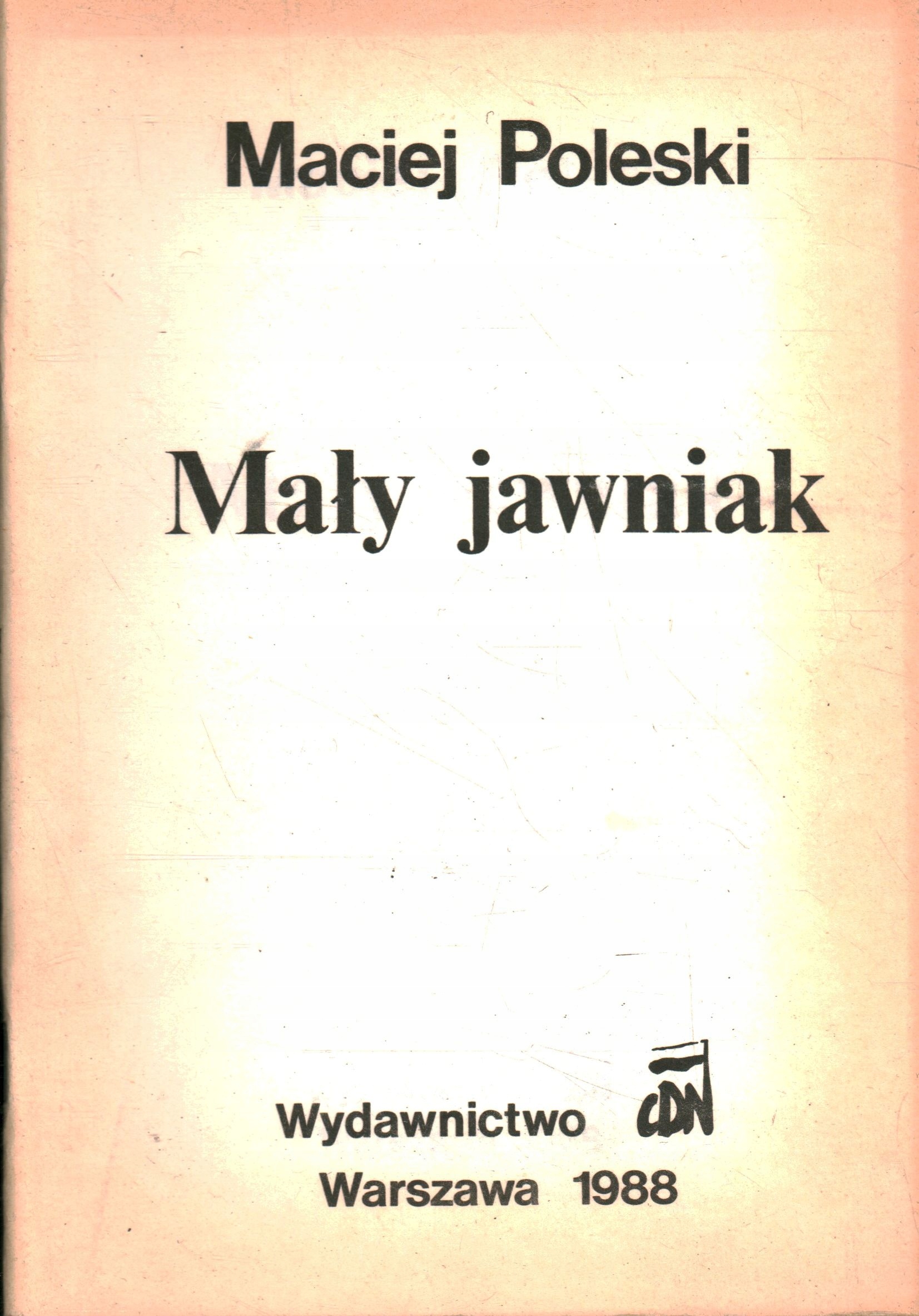 MAŁY JAWNIAK - MACIEJ POLESKI - DRUGI OBIEG