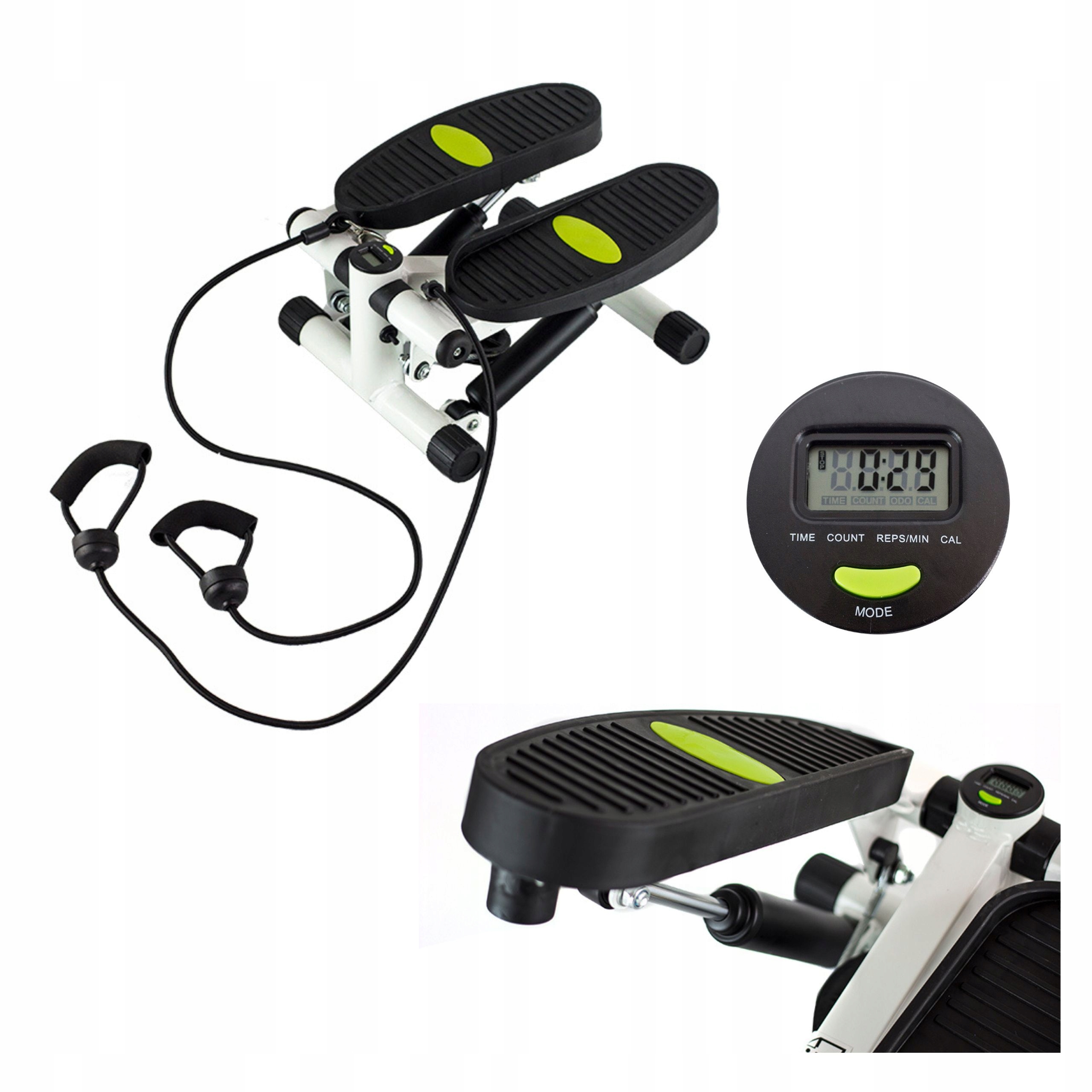 Stepper jednoduchý s lany a úchyty pro trénink cross aerobiku Hms