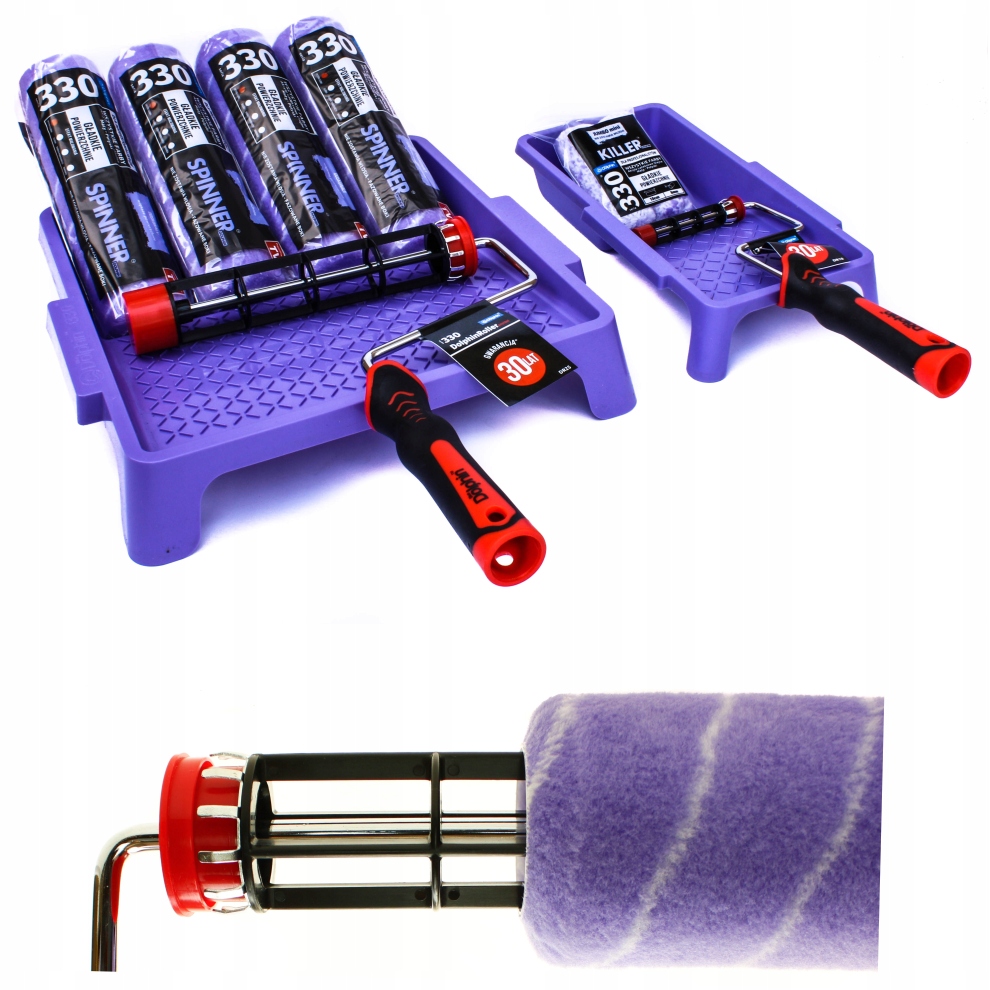 

Zestaw Malarski Dolphin 330 Wałek 25CM 10CM Kuweta