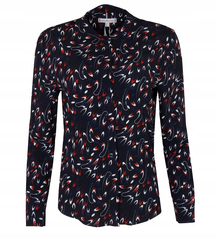 Tommy Hilfiger dámská košilová halenka, modrá, velikost 40