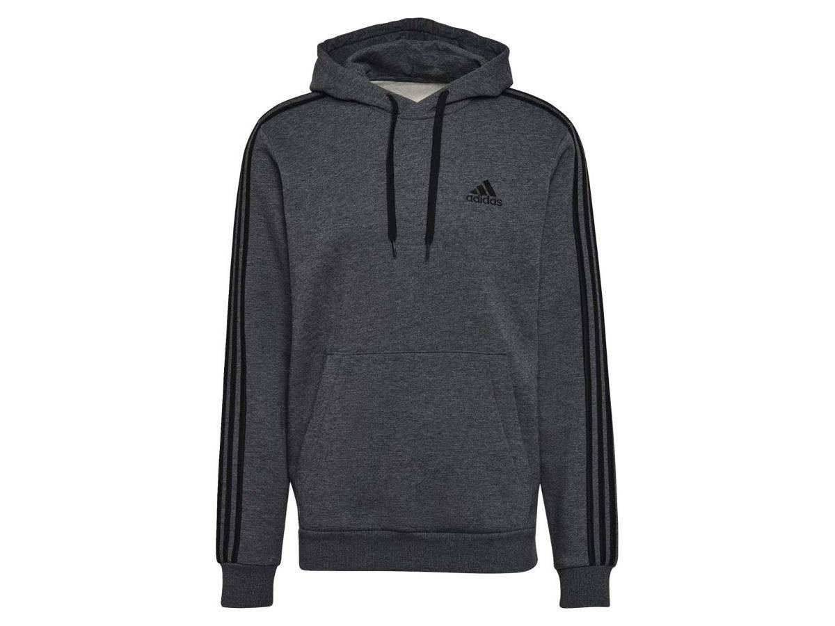 Pánská mikina s kapucí Adidas M 3S Fl Hd S