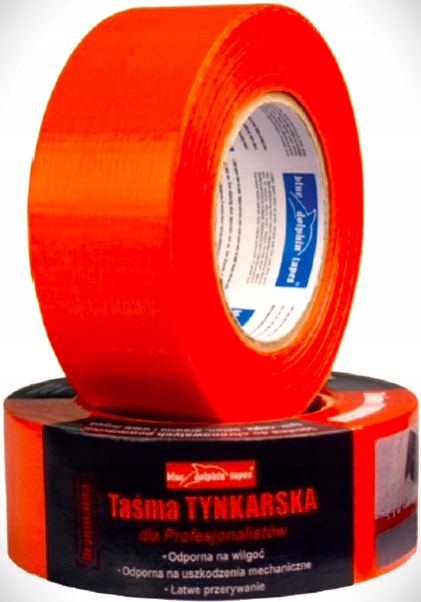 BLUE DOLPHIN TAŚMA TYNKARSKA POMARAŃCZOWA 48MMX50M