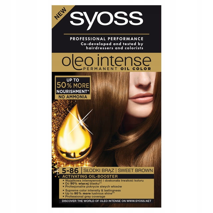 

Syoss Oleo Intense Farba 5-86 słodki brąz