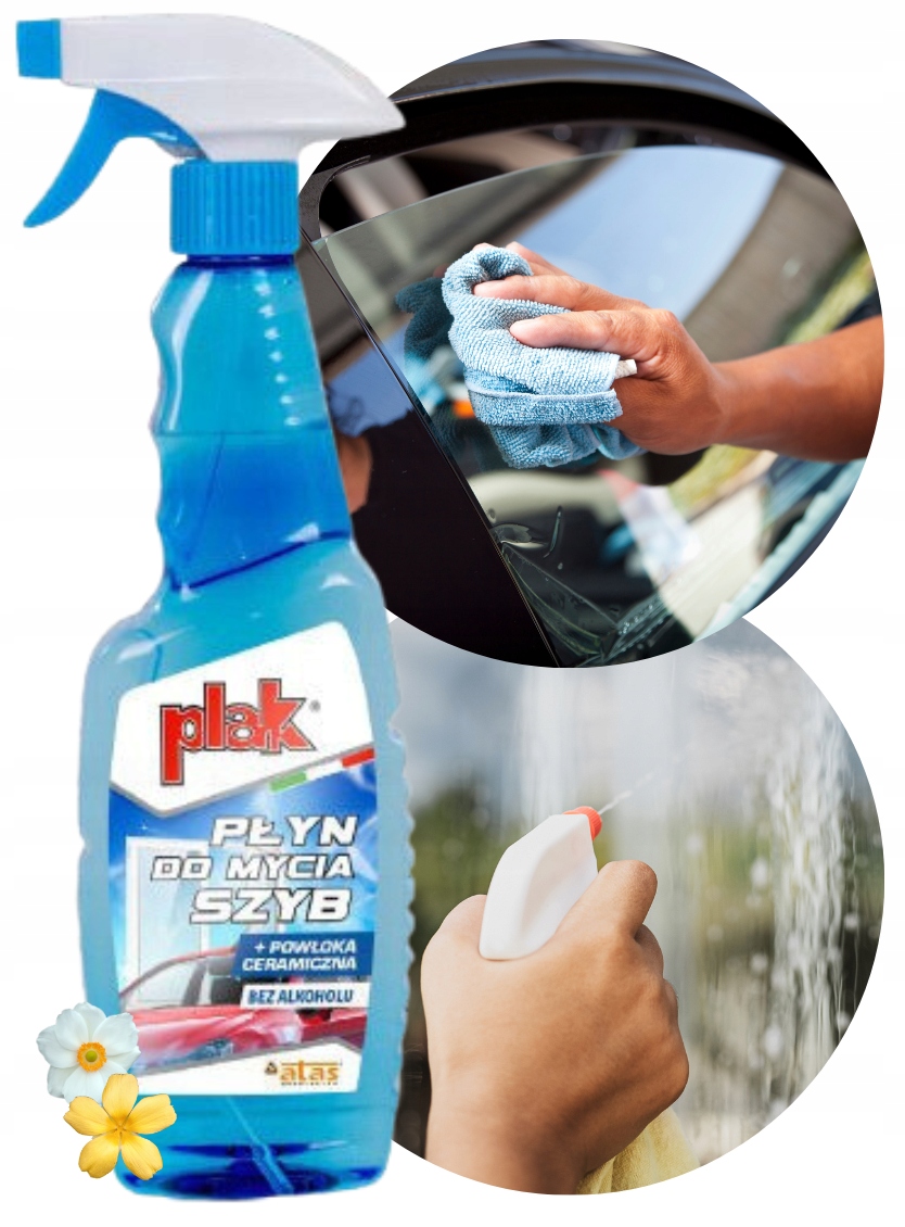 

Płyn do mycia Okien Szyb Plak Atas 550ml