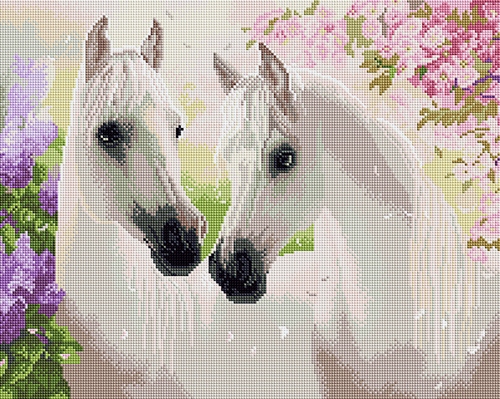 Diamantová mozaika na kroně 40x50 Ipicasso-pl