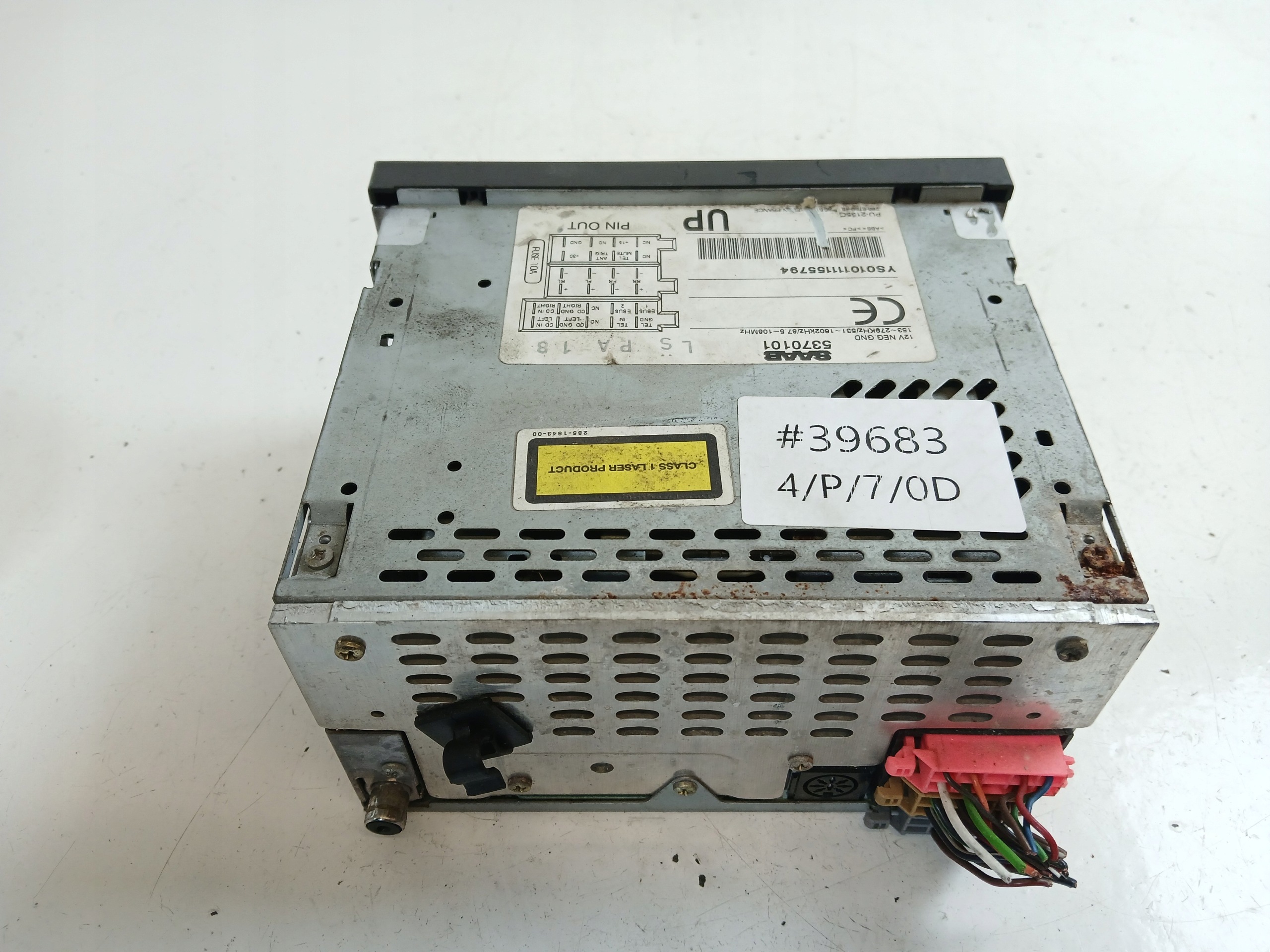 SAAB 9-3 et RADIO Fabrique CD 5370101