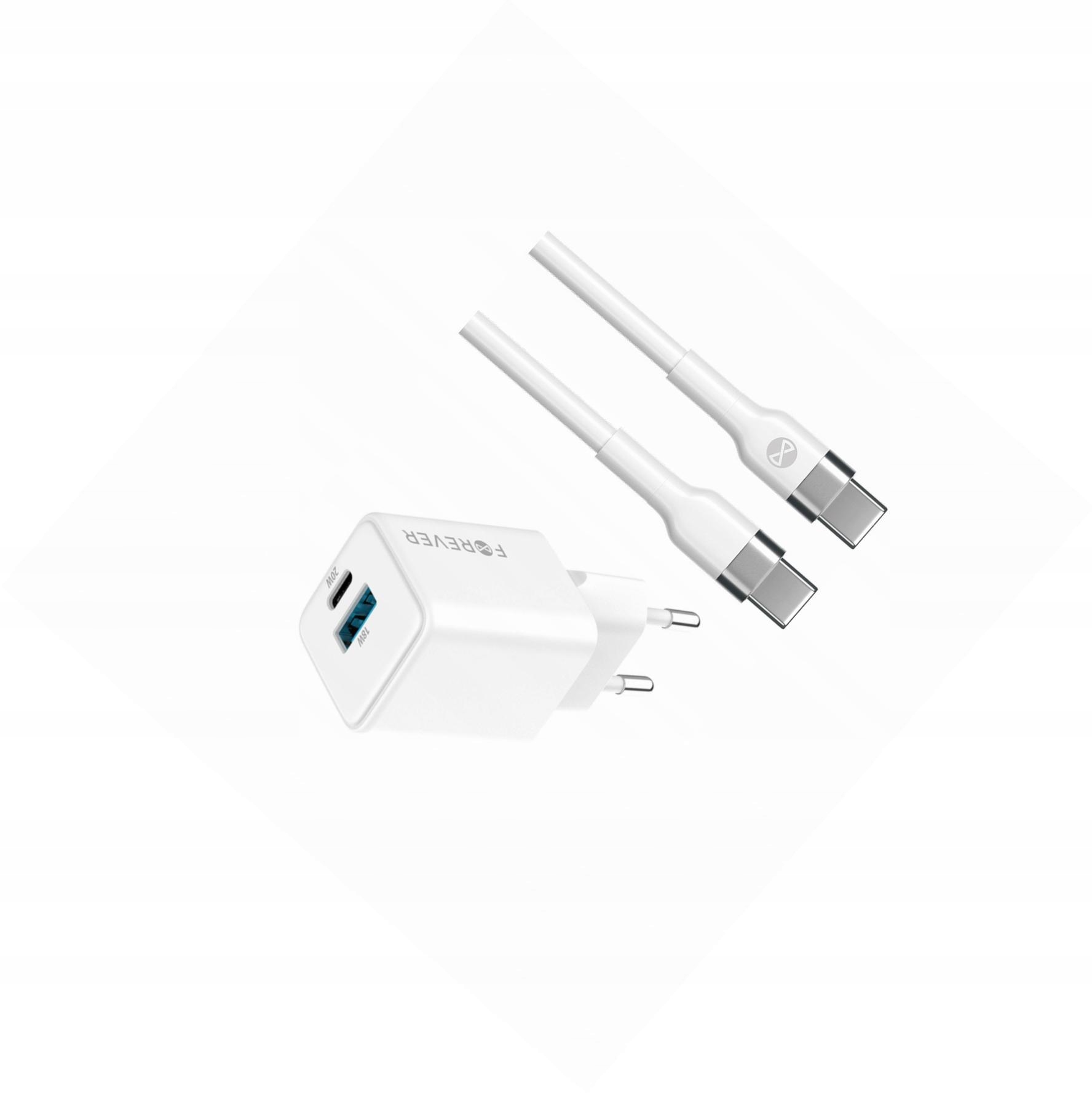 Szybka ładowarka GaN 20W długim z kablem 2m do Samsung Galaxy M52 5G M526