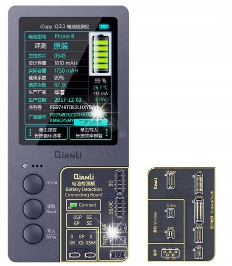 Qianli iCopy BMS батарея ЖК-дисплей программист для iPhone ремонт