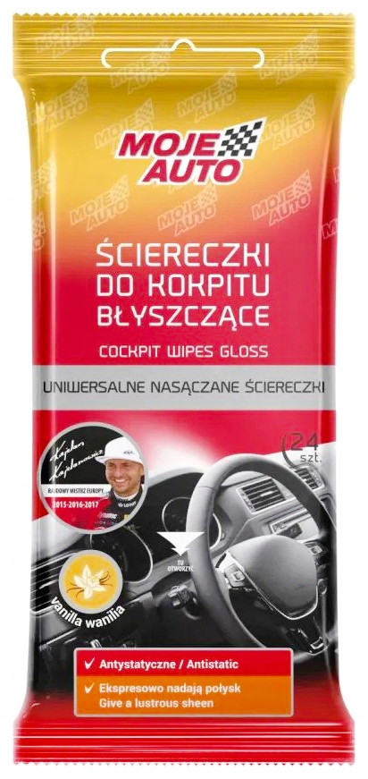 

Moje Auto Ściereczki Do Kokpitu Błyszczące Wanilia