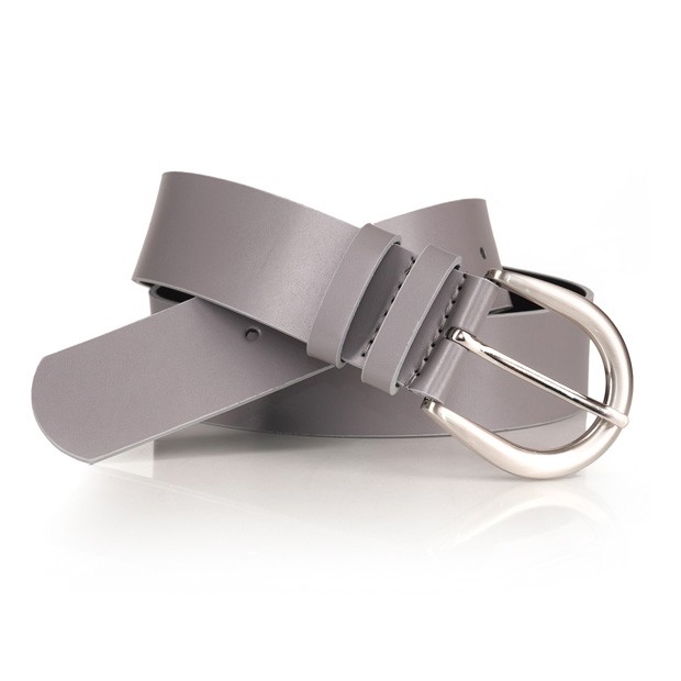 

Damski Pasek Skórzany 38mm Szary