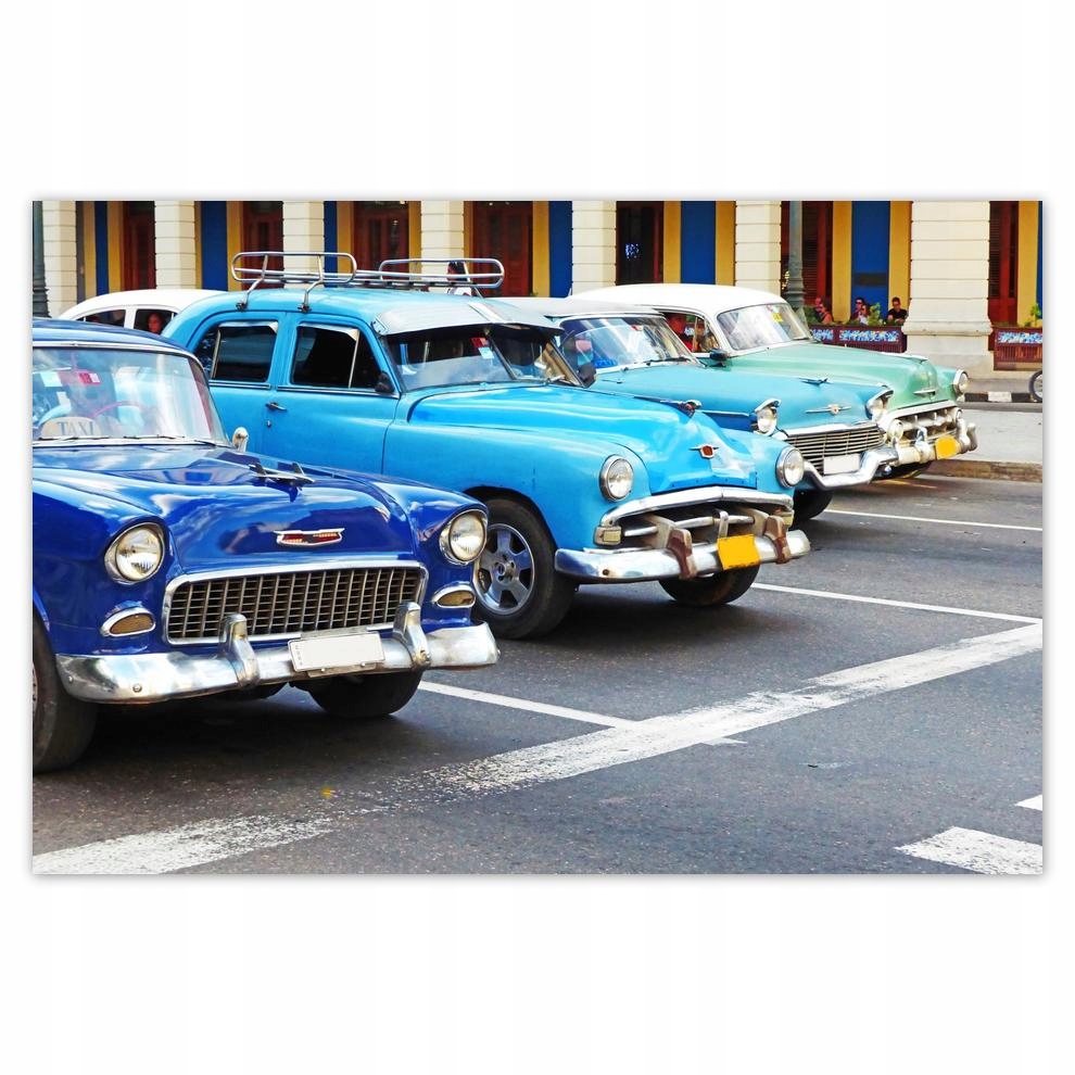 

Plakaty 60x40 Kubańskie samochody Kuba