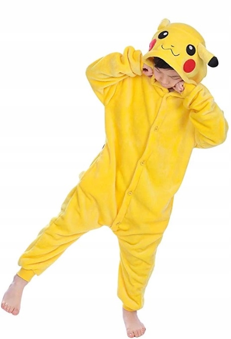 KOMBINEZON ONESIE PIŻAMA DRES PIKACHU rozm. M Rozmiar M