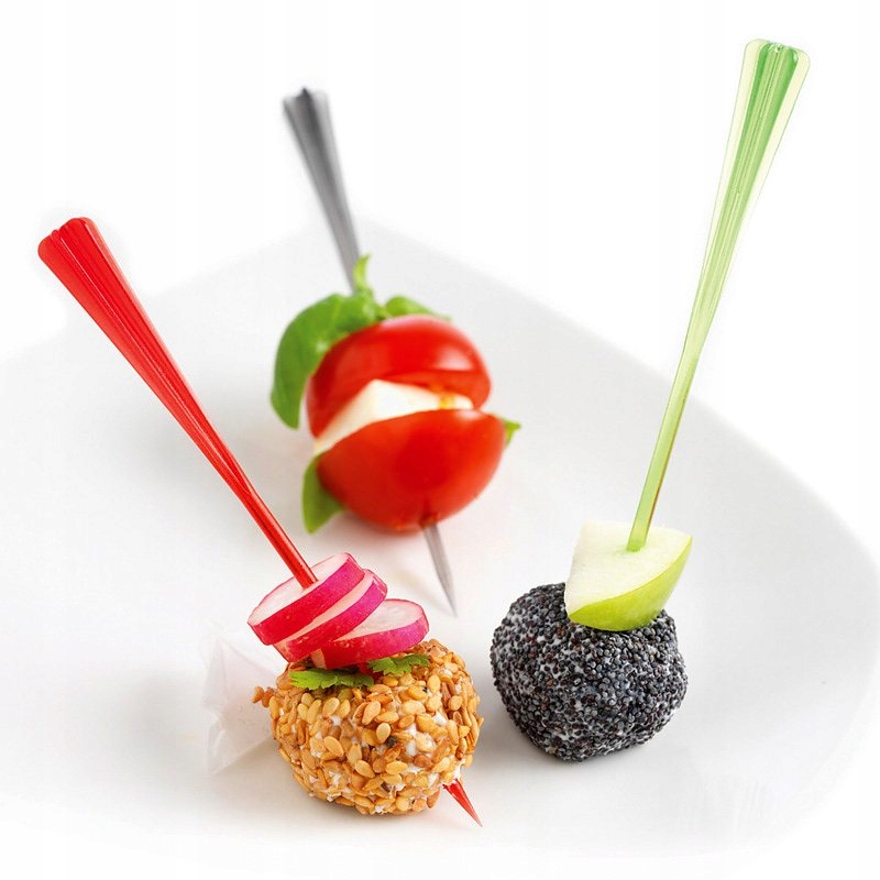 PATYCZKI WYKAŁACZKI do KORECZKÓW pikery 12 szt. H3 Kolor wielokolorowy