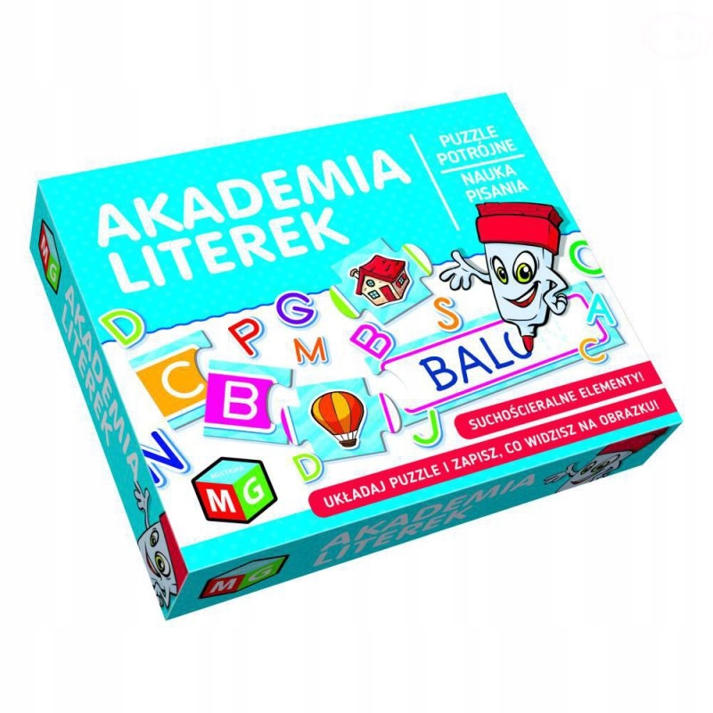 

Akademia Literek gra edukacyjna dla 4 latka 4+
