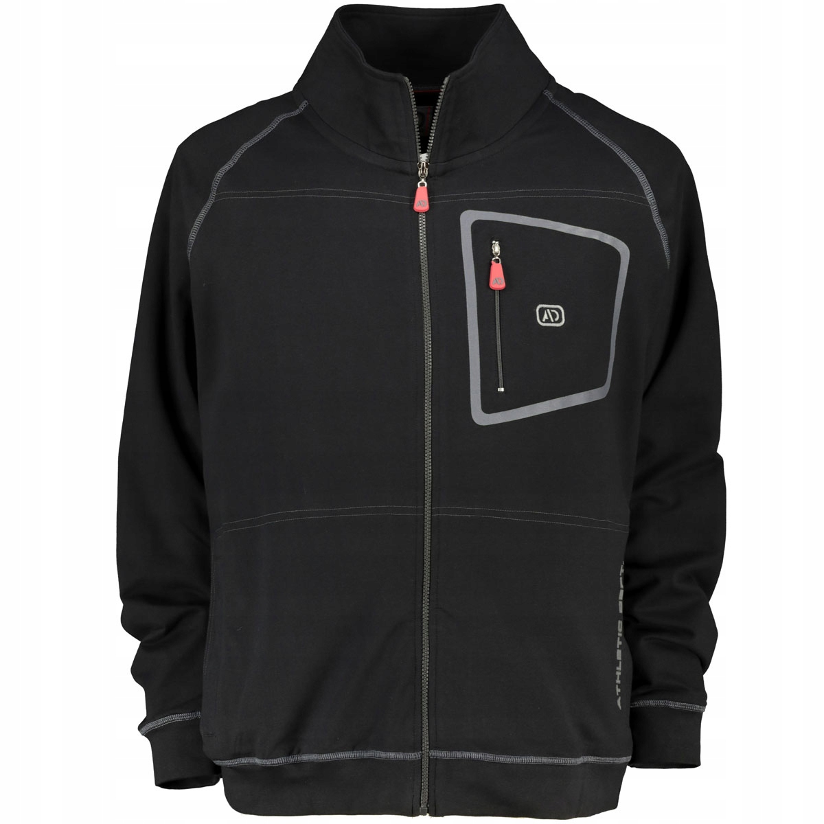 Adamo Rozepínací Mikina Teplákovka Velké Velikosti 5XL 172 CM