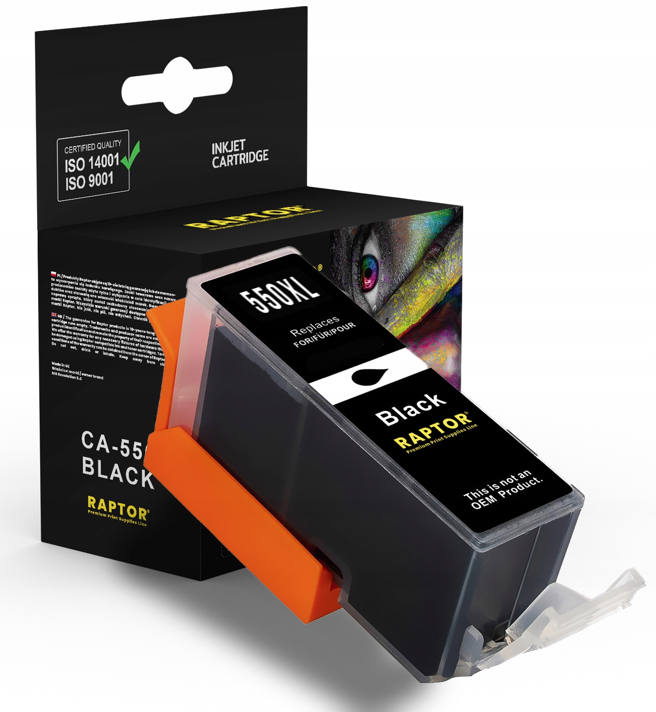 

Tusz PGI550XL Do Canon IX6850 MG5400 MG5450 MG5500