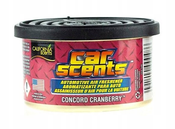 

Concord Cranberry Puszka Zapachowa Odświeżacz
