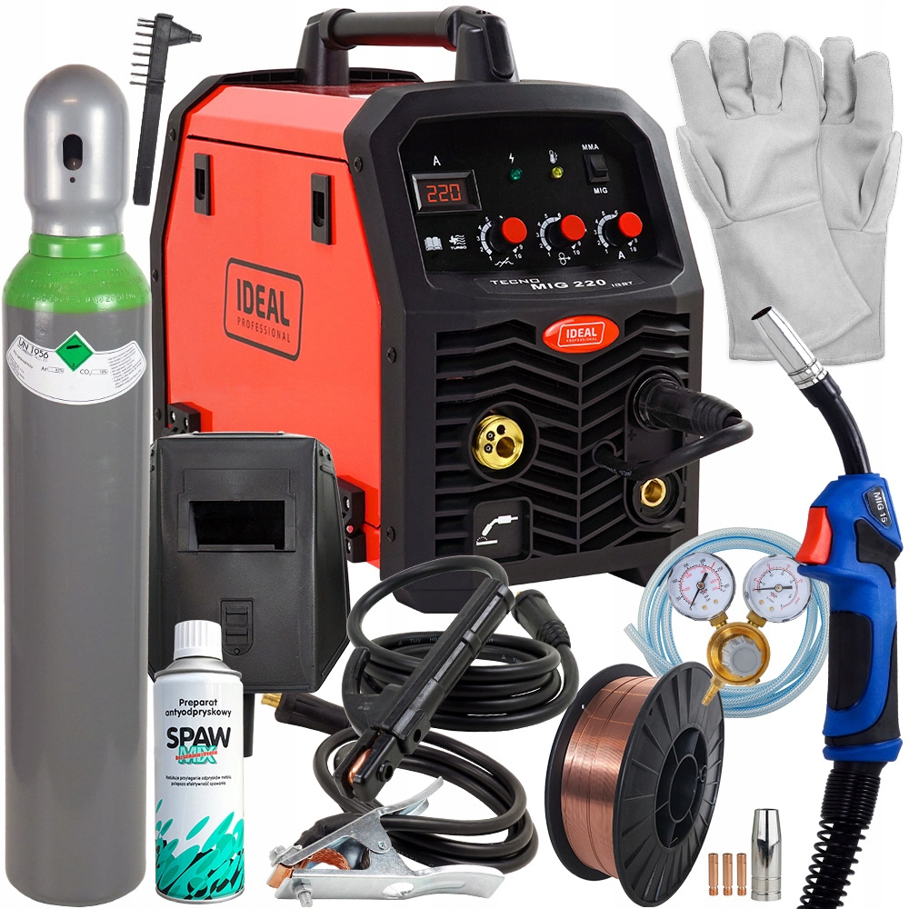 

Spawarka inwertorowa Migomat Mig 220 Mag Mma Ideal