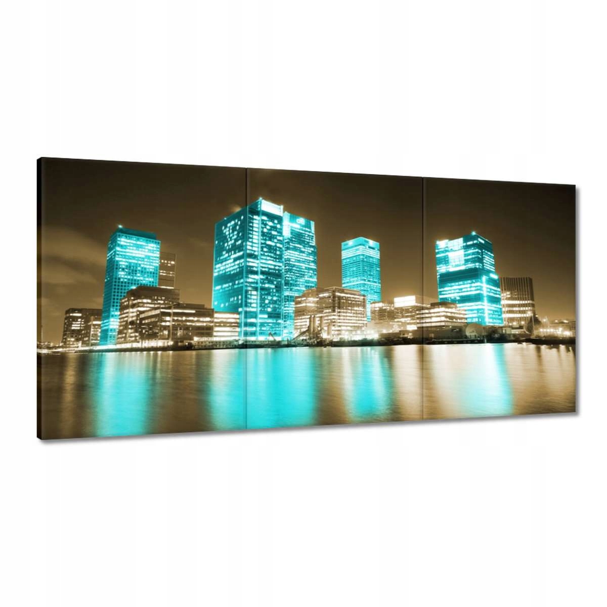 Obrazy 180x90 Modré mrakodrapy Londýn