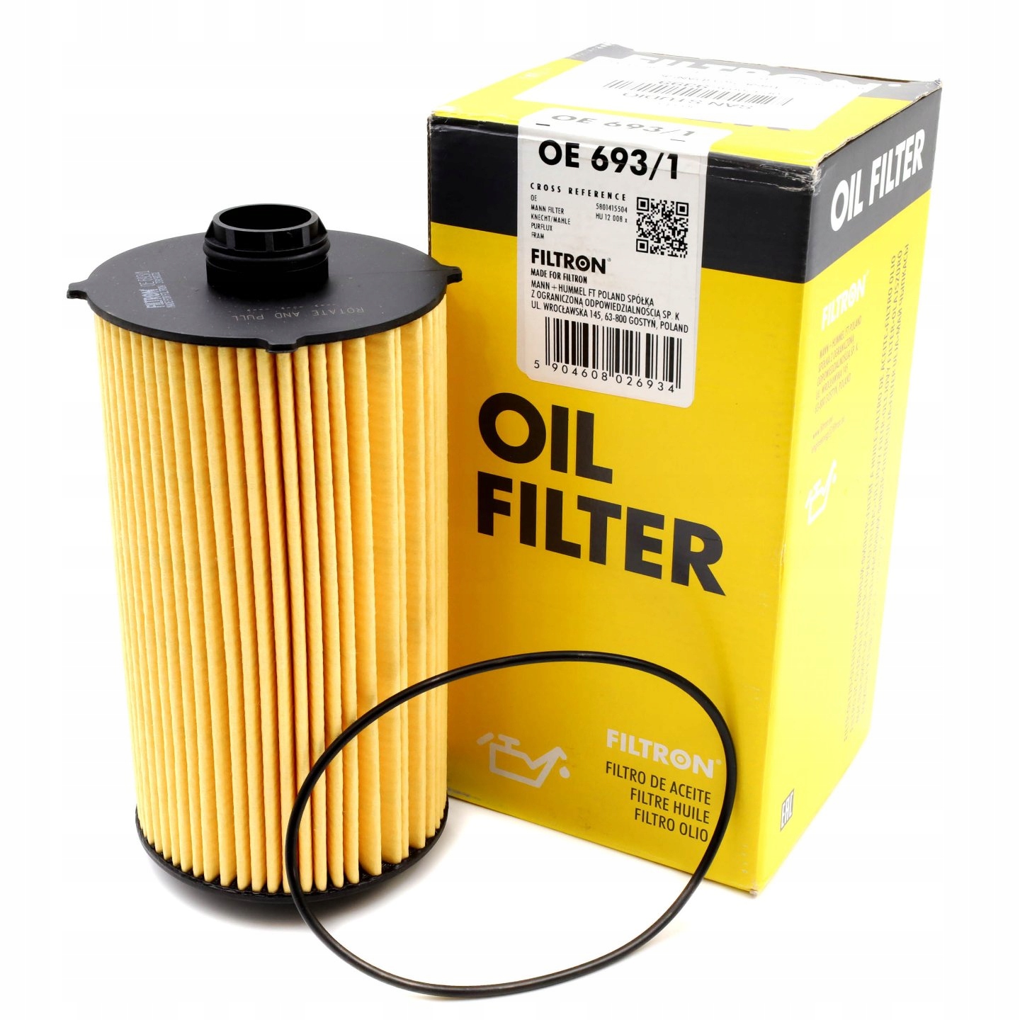 693/1 - Масляный фильтр Filtron OE693/1