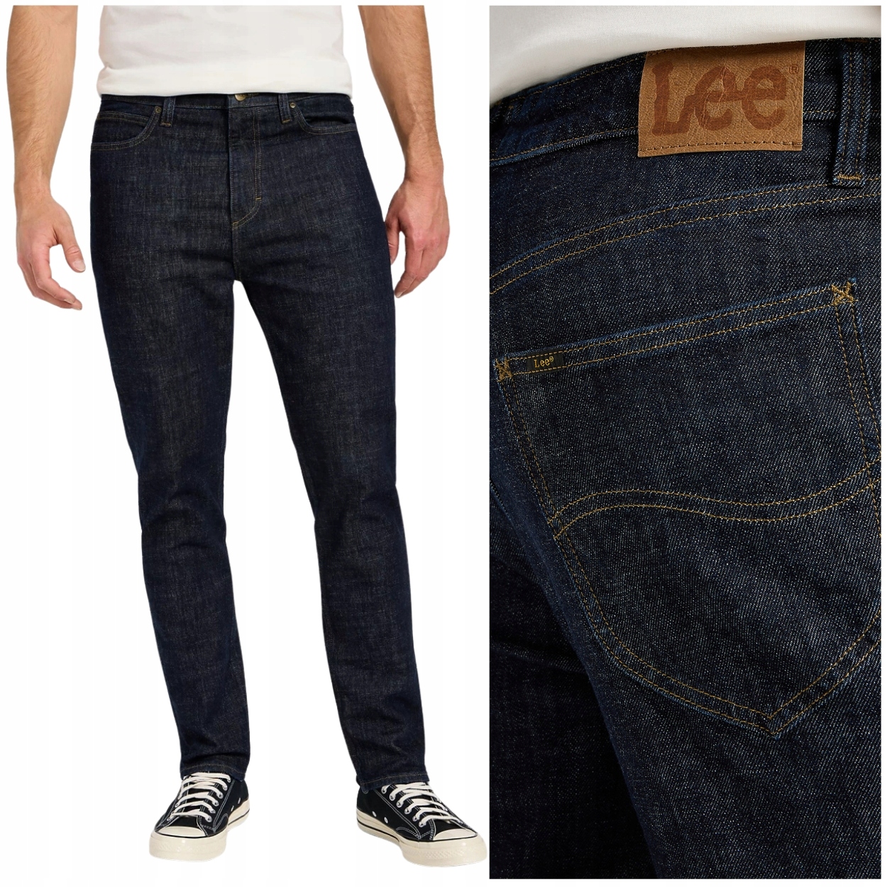 Lee Austin regular tapered Nostalgia klasické džínové kalhoty W32 L34