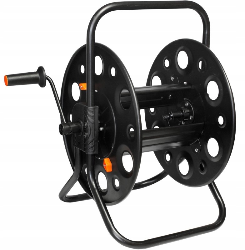Zwijacz Na Wąż Ogrodowy 1/2" 100M Metalowy Bęben E-200-0306 Epm