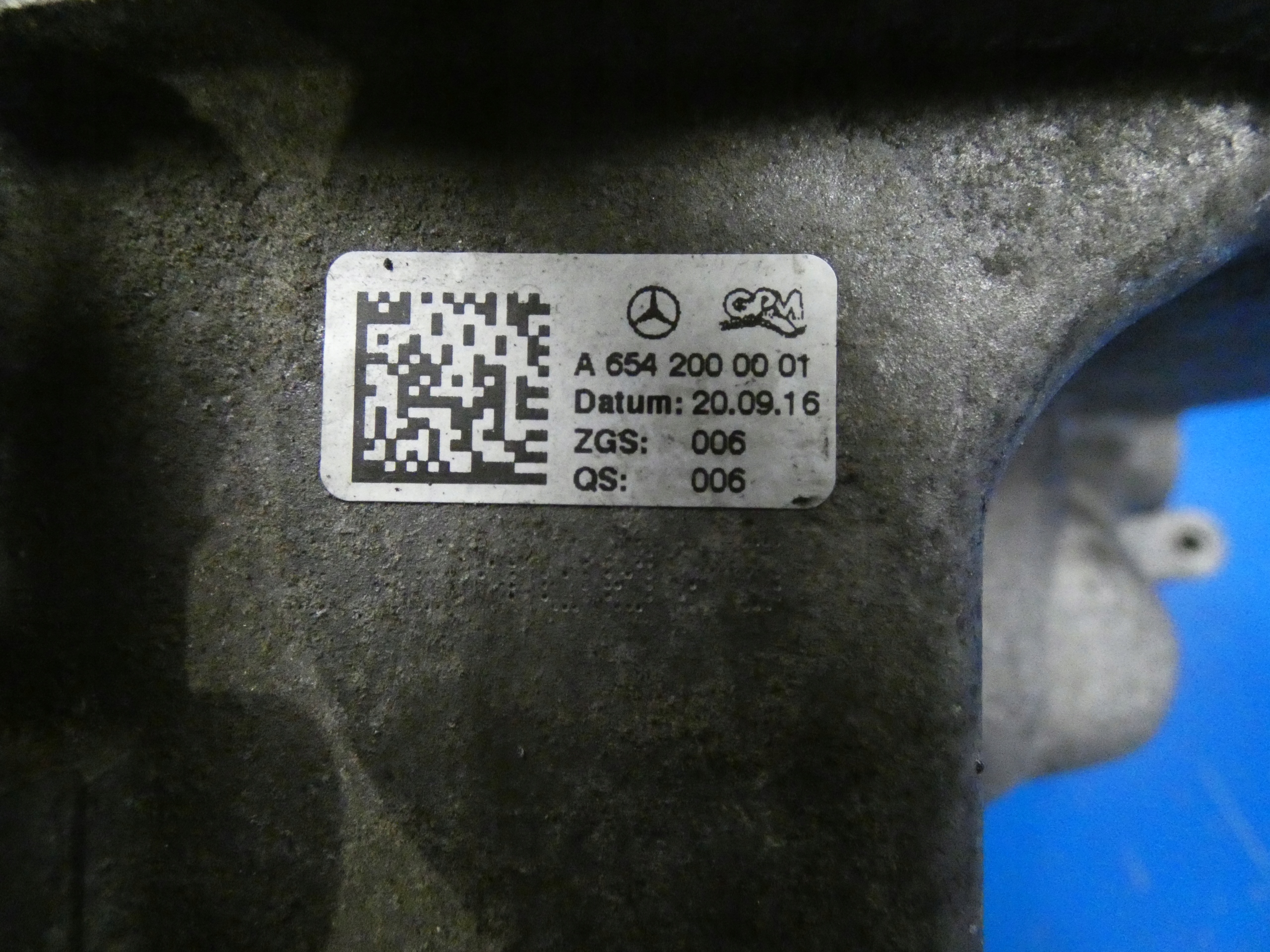 MERCEDES W213 W205 2.0 CDI 654 water pump
