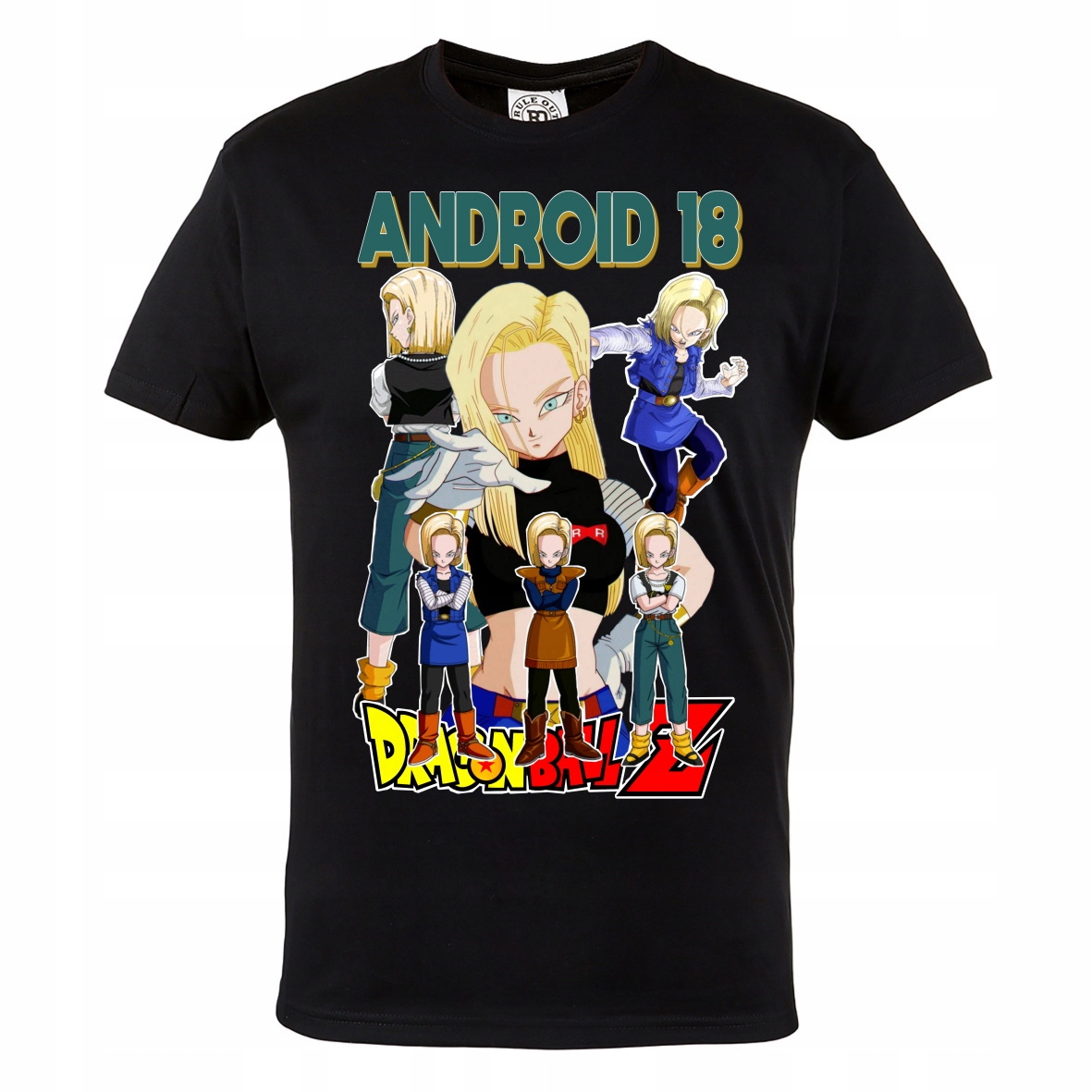 

Męska Koszulka Anime Dragon Ball Z Android 18