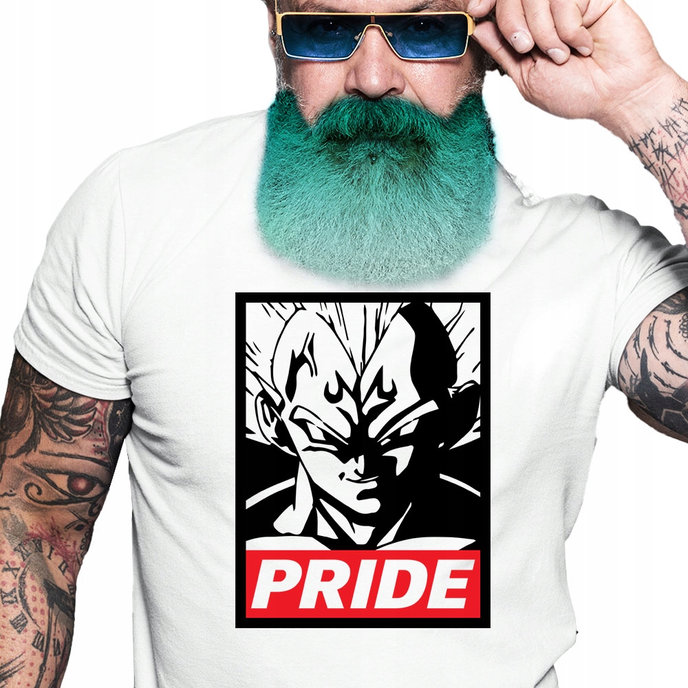 

Majin Vegeta Pride Dragonball Śmieszna Koszulka L