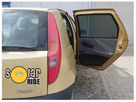 Zasłonki osłony przeciwsłoneczne do Fiat Punto 2 II (1999-2010) Producent Solarride